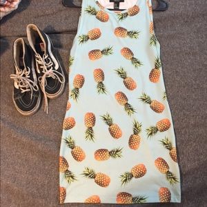 forever 21 pineapple dress